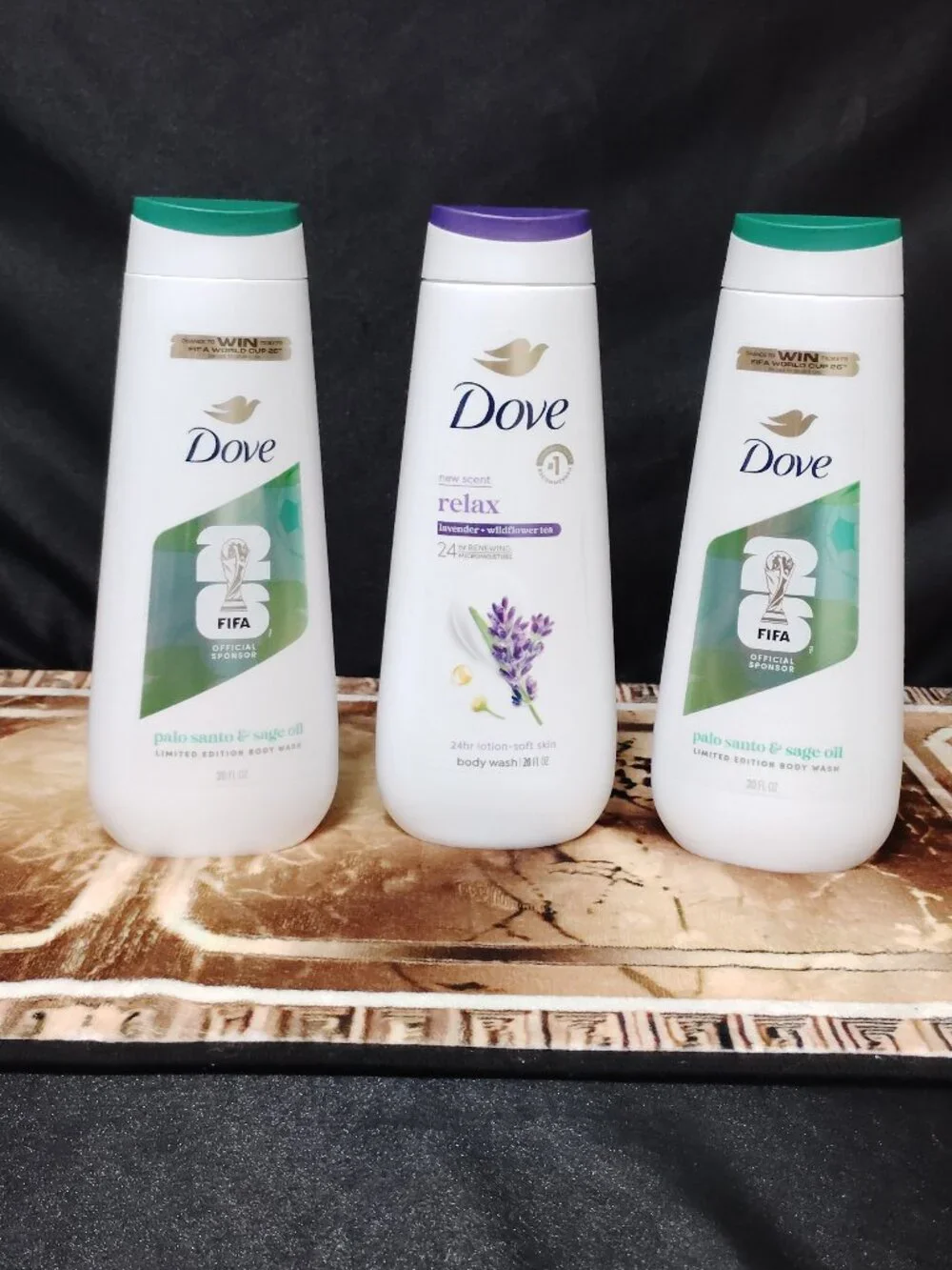 Dove Beauty Body Wash - Palo Santo + Sage Oil & Relax Lavender Oil & Chamomile